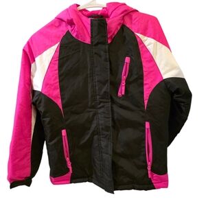 SeePlace Pink and Black Ski Jacket